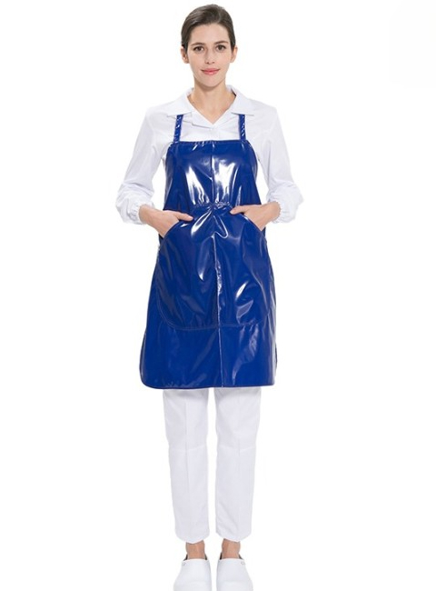 목걸이형 숏 단면 방수앞치마 (11color)